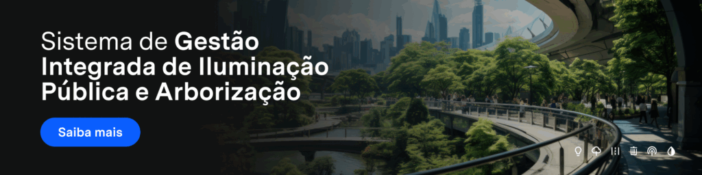 Sistema de gestão integrada de iluminação pública e arborização
